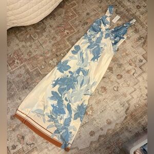 Petal + Pup satin slip dress